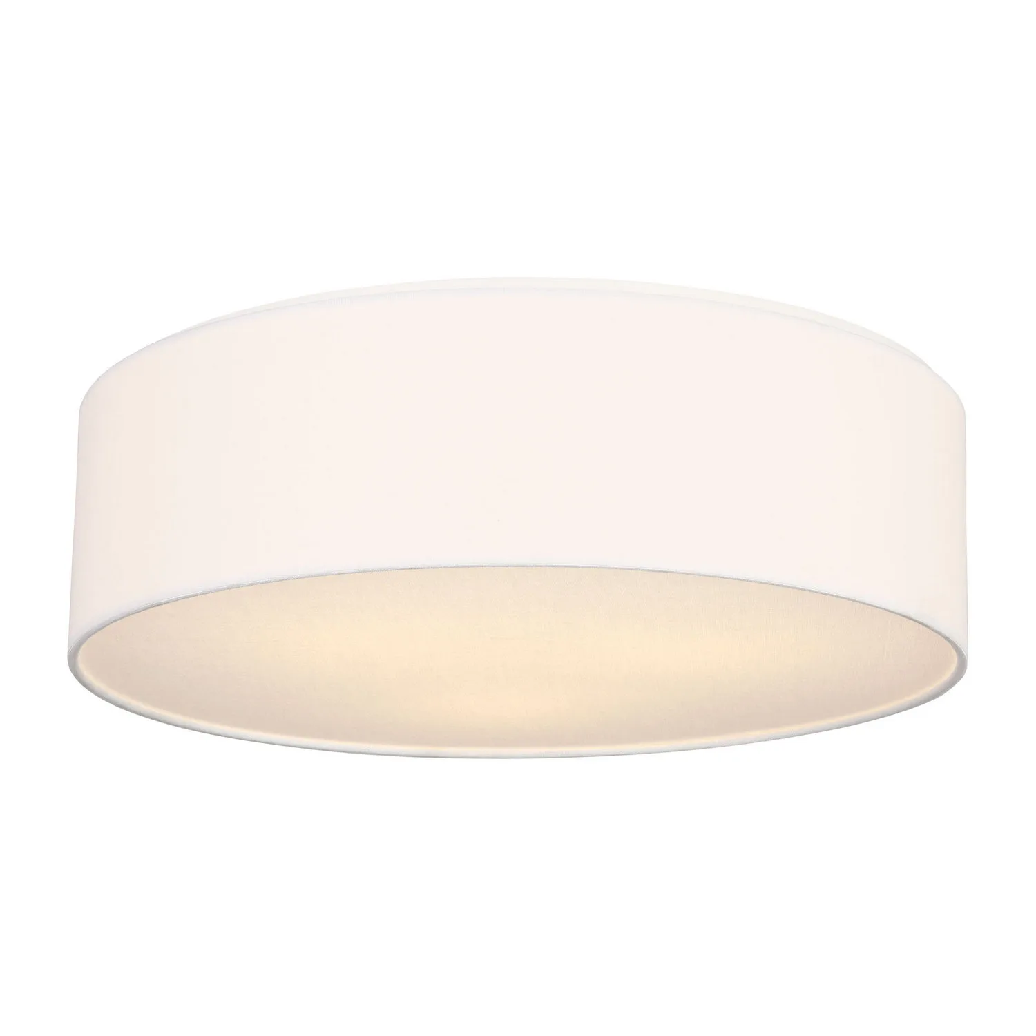 Larson 18" Flush Mount in Matte White