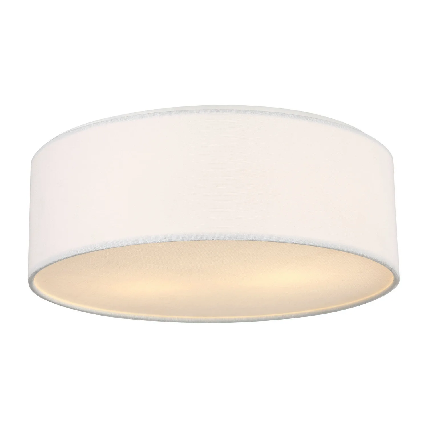 Larson 24" Flush Mount in Matte White
