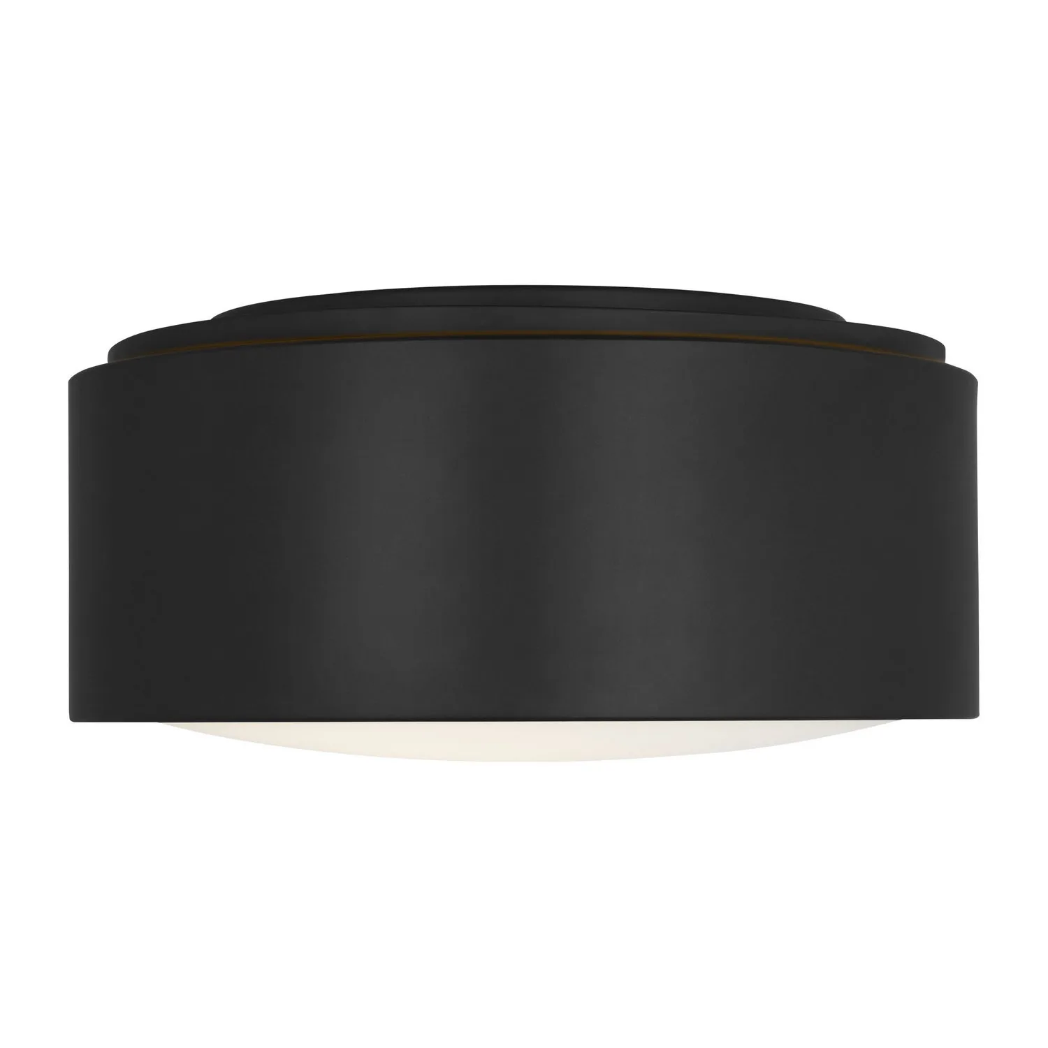 Albee Flush Mount in Midnight Black