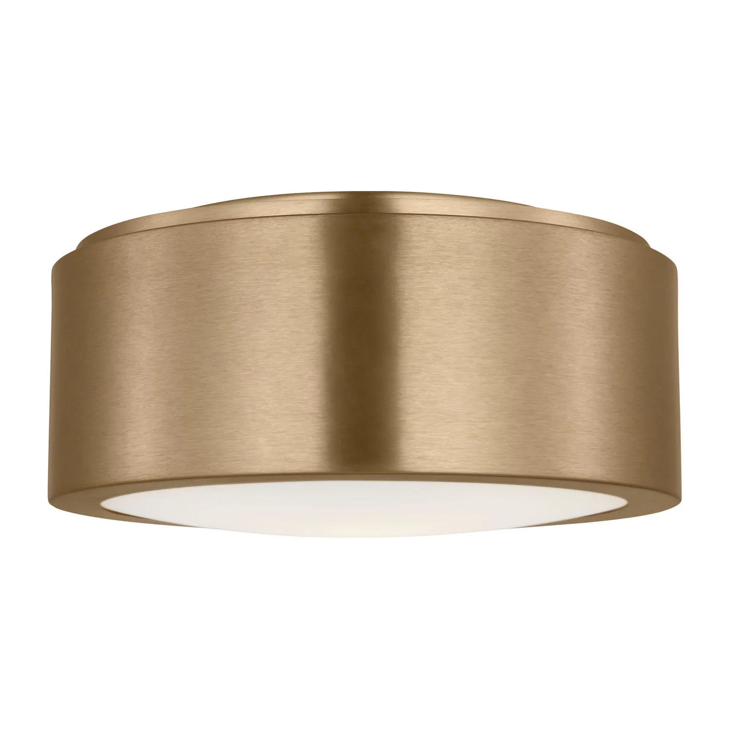 Albee Flush Mount in Satin Brass