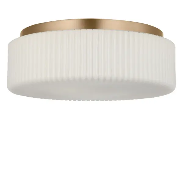 Two Light Flush Mount /A19/E26/3000K/90CRI