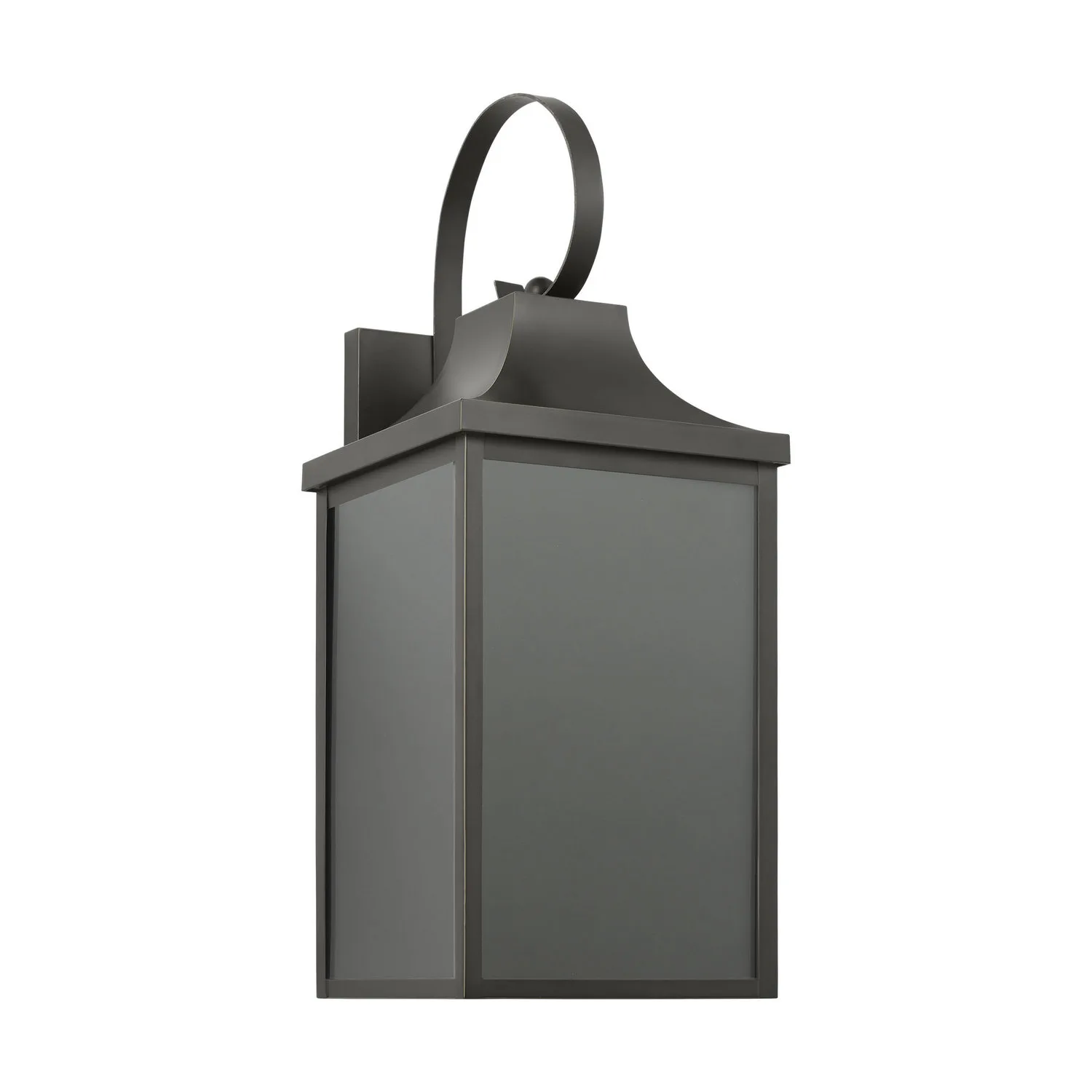 Saybrook One Light Outdoor Lantern in Antique Bronze