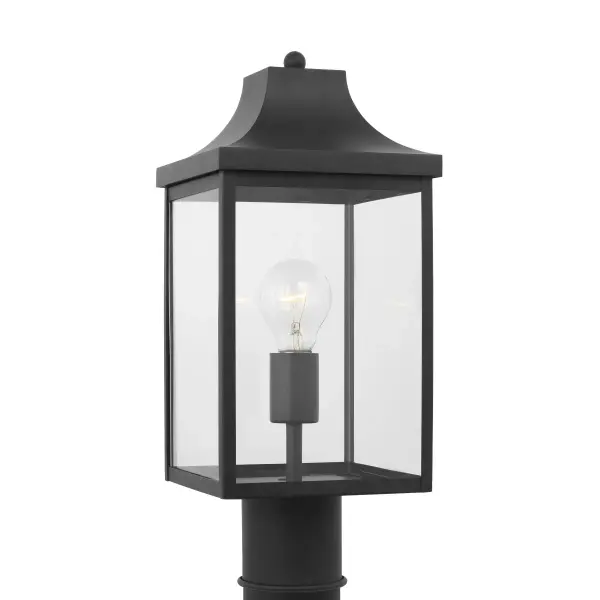 One Light Post Mount 75.00W/A19/Medium