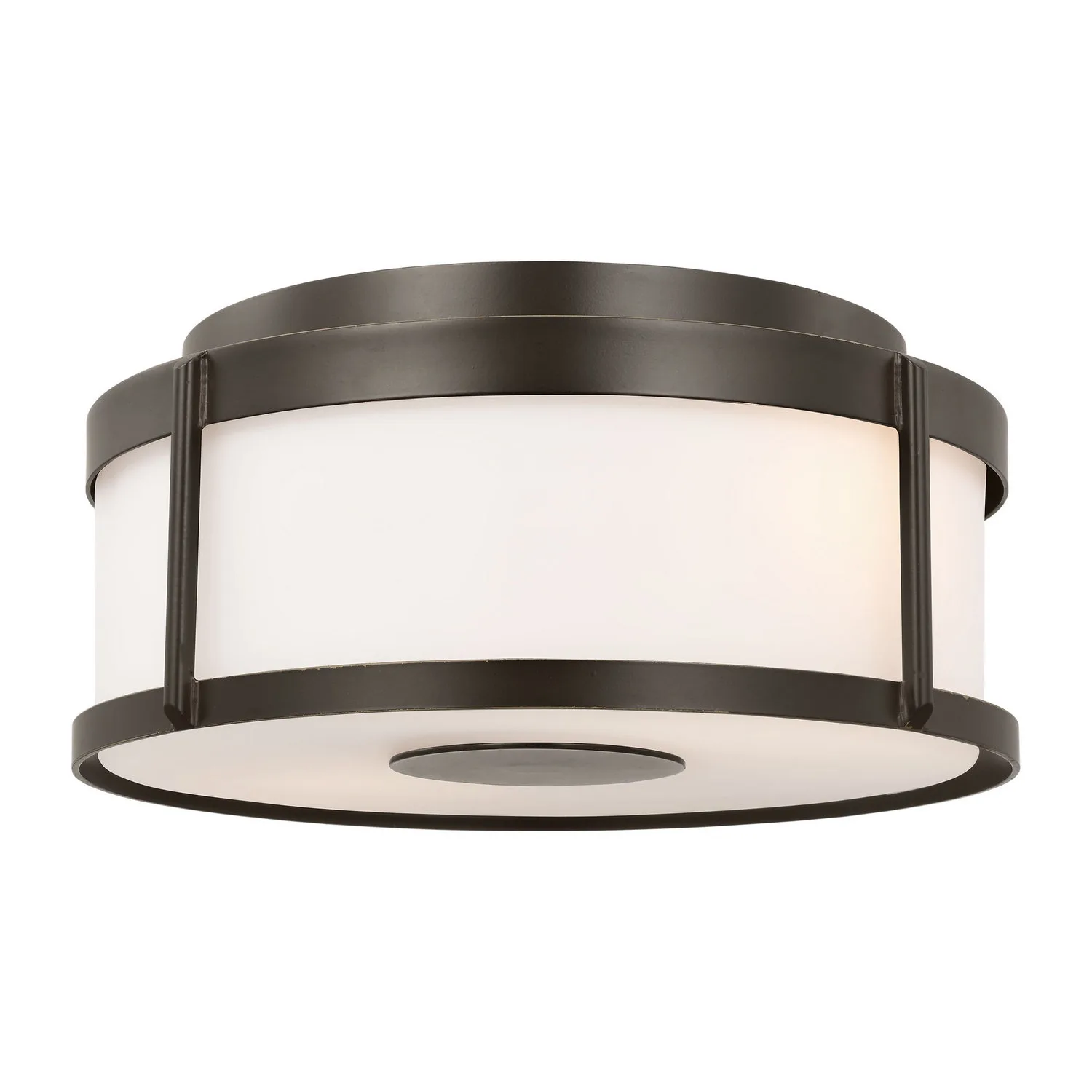 Luning Flush Mount in Antique Bronze