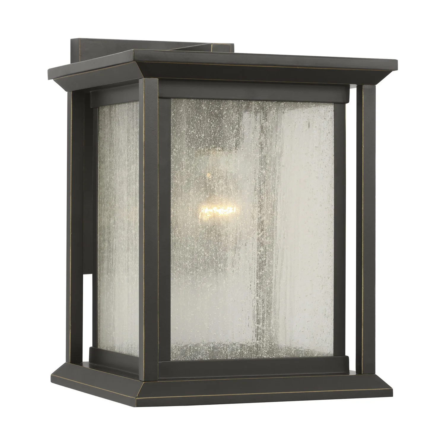 Audley Outdoor Wall Lantern in Antique Bronze