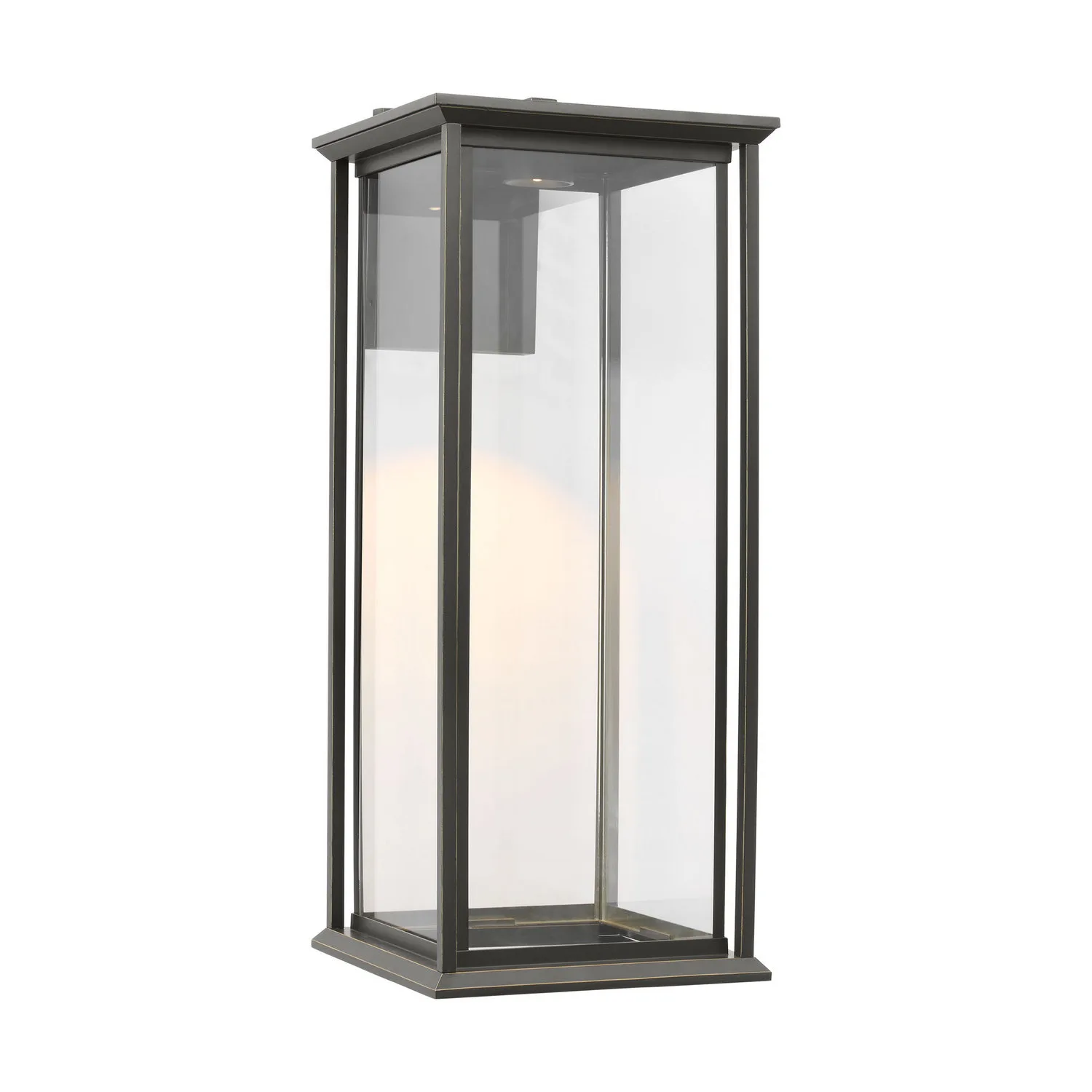 Audley Outdoor Wall Lantern in Textured Black
