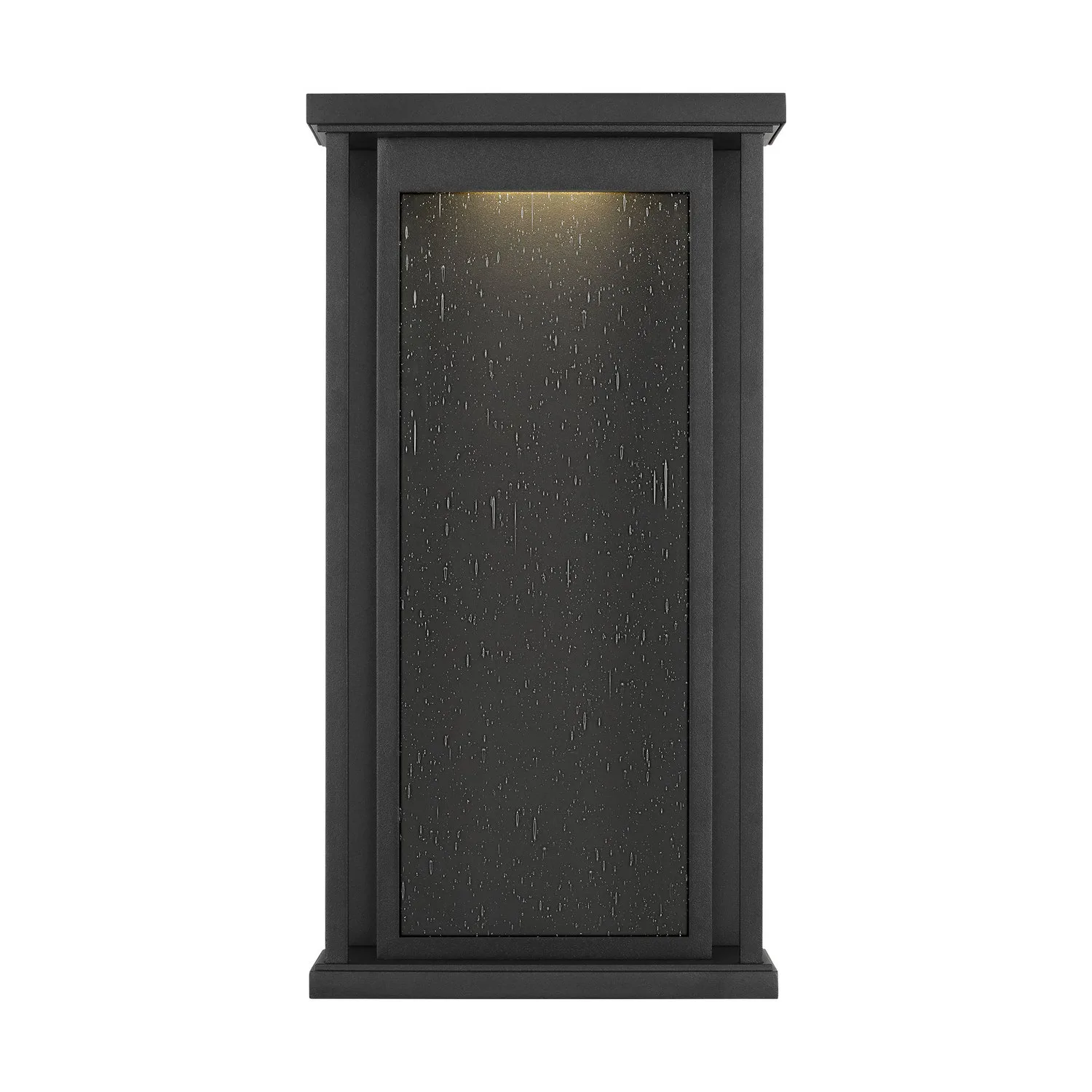 Faywood Outdoor Wall Lantern in Textured Black