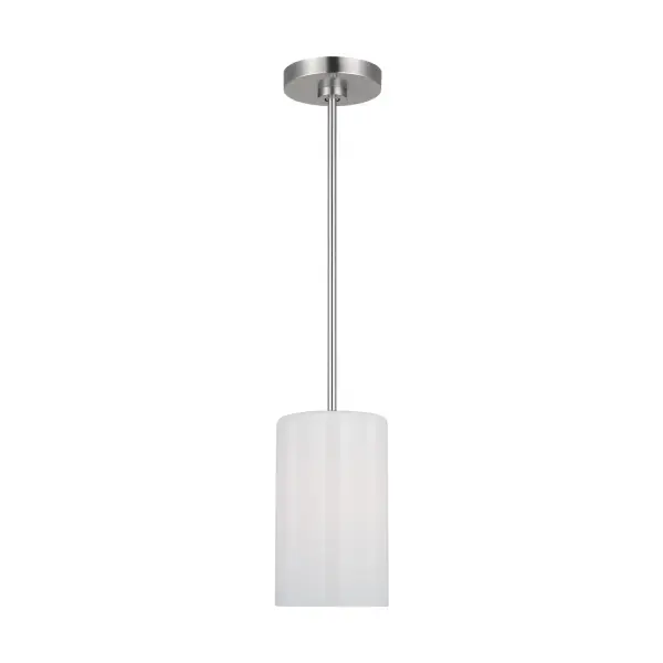 Collection: Rhett Rooms: Dining Room, Entry Room/Hallway, Kitchen Finish: Brushed Steel Glass: Clear outside / painted white inside Width: 6.00" Height: 10.00" Weight: 3.00 lb Wire: 72" Clear Silver Rod: (3) 12",(1) 6" Canopy: D:5.5'' H:0.875'' Round Number of Bulbs: 1 Maximum Wattage: 60.00 W Bulb Type: A19 Bulb Base: Medium Voltage: 120.00 V Material: Steel Country of Origin: Vietnam Safety Listing: cETL Safety Rating: Damp Title 24 Spec Sheet