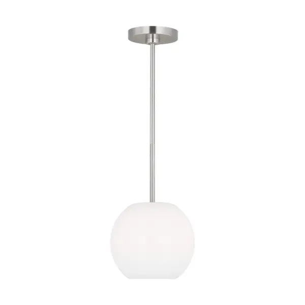 Collection: Rory Rooms: Dining Room, Entry Room/Hallway, Kitchen Finish: Brushed Steel Glass: Clear outside / painted white inside Width: 8.38" Height: 7.19" Weight: 3.00 lb Wire: 72" Clear Silver Rod: (3) 12",(1) 6" Canopy: D:5.5'' H:0.875'' Round Bulbs Included Number of Bulbs: 1 Maximum Wattage: 9.00 W Bulb Type: A19 Bulb Base: E26 Medium Light Output: 800.00 lm Color Temperature: 3000 K CRI: 90 Voltage: 120.00 V Material: Steel Country of Origin: Vietnam Safety Listing: cETL Safety Rating: Damp Title 24 Spec Sheet