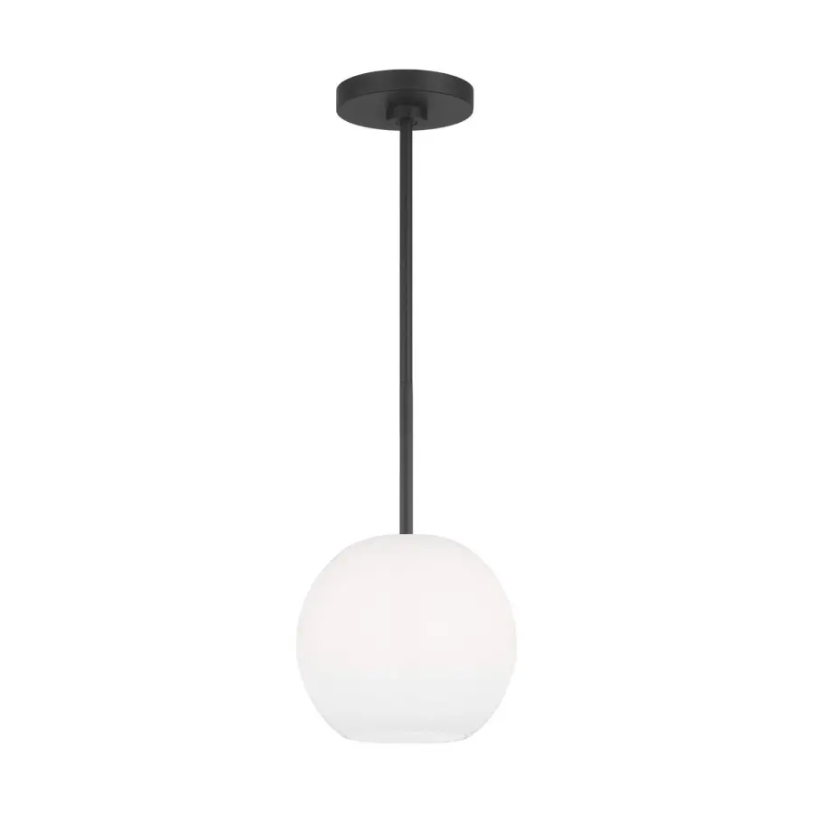 Rory One Light Mini Pendant in Midnight Black