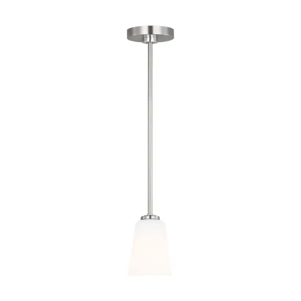 One Light Mini-Pendant 60.00W/A19/Medium