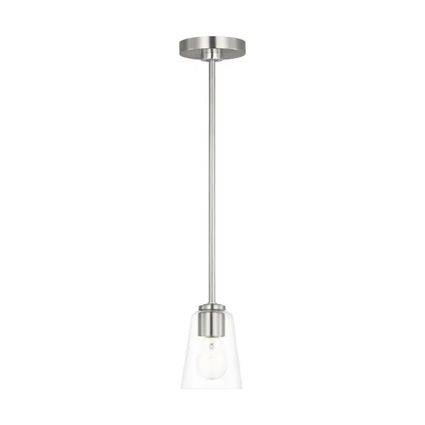 One Light Mini-Pendant 60.00W/A19/Medium