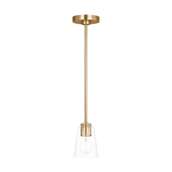 One Light Mini-Pendant 60.00W/A19/Medium