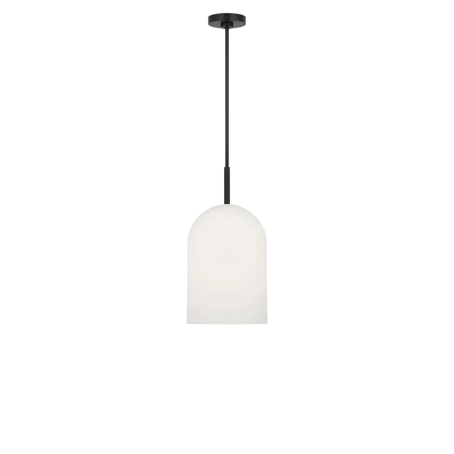 Neblina One Light Pendant in Midnight Black
