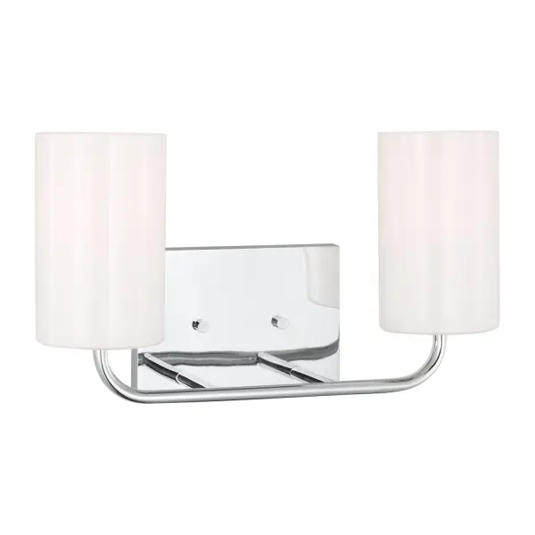 Two Light Vanity 60.00W/A19/Medium