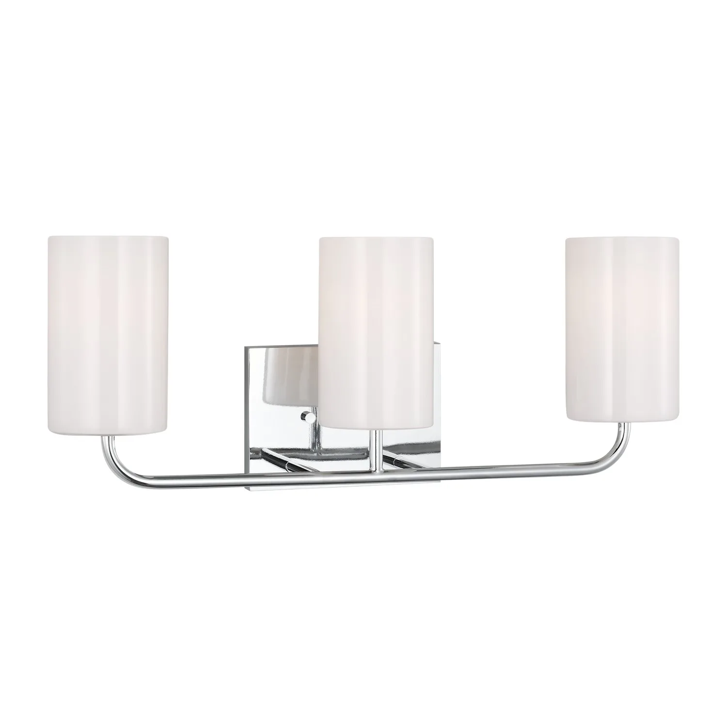 Rhett Three Light Vanity in Chrome