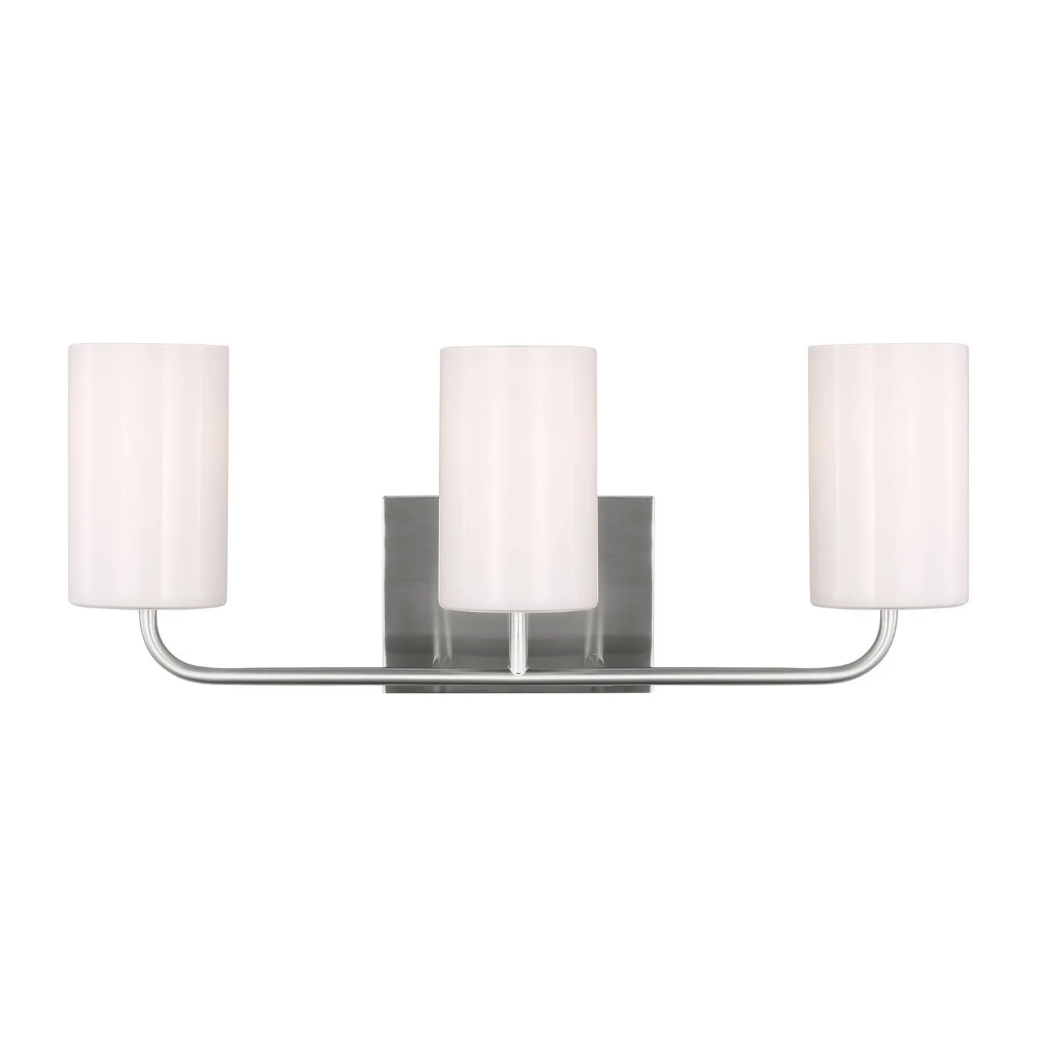 Rhett Three Light Vanity in Satin Brass