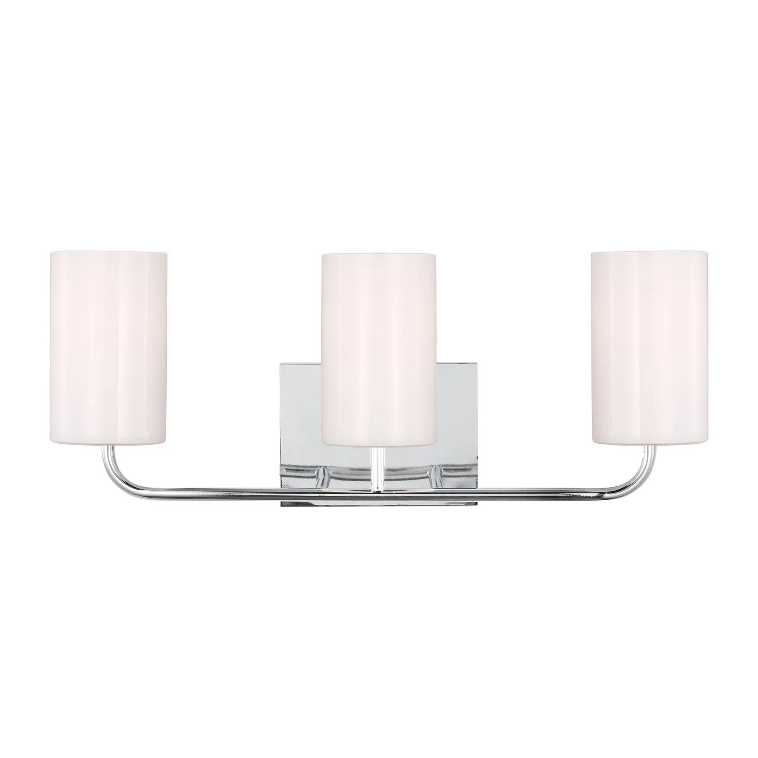 Rhett Three Light Vanity in Chrome