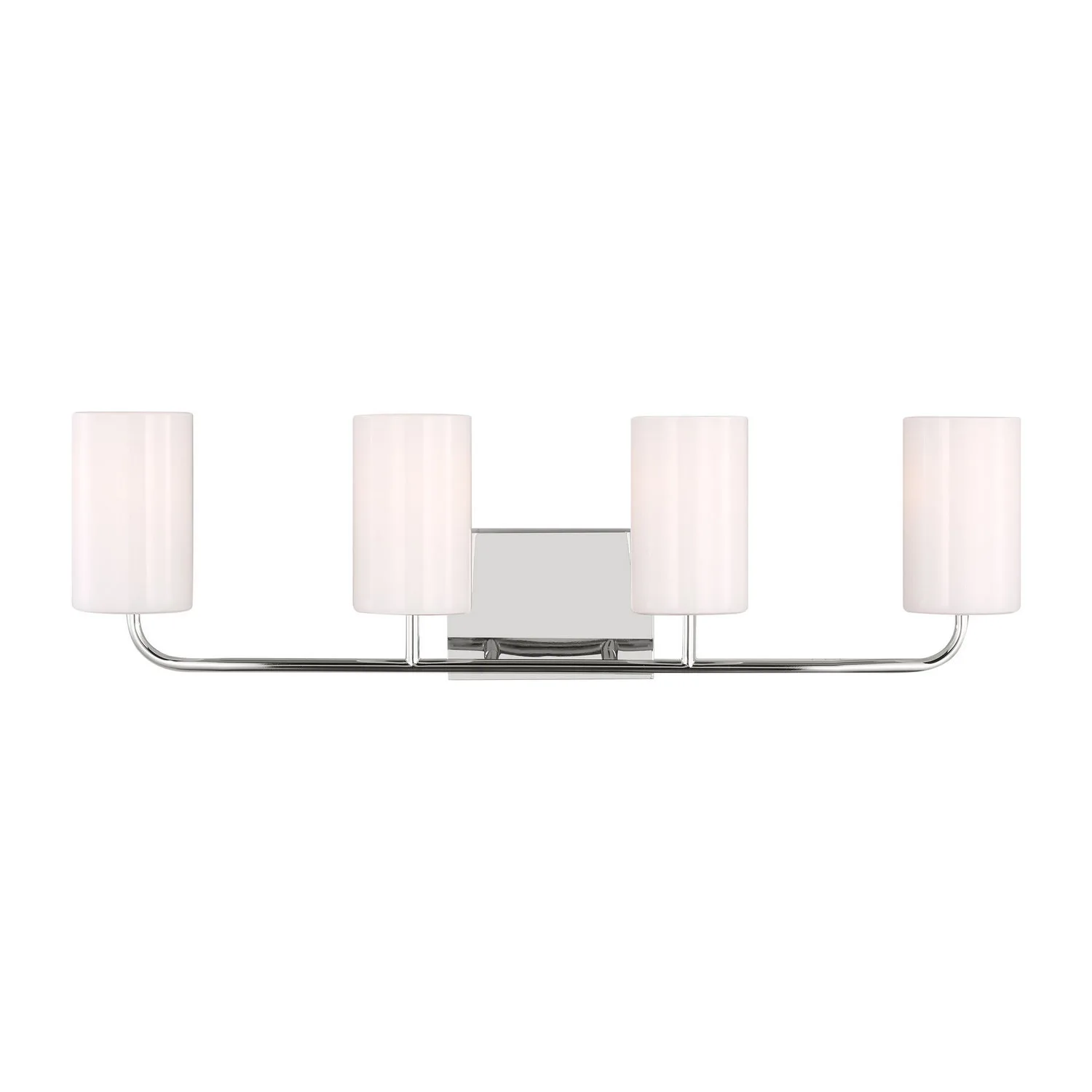 Rhett Four Light Vanity in Chrome