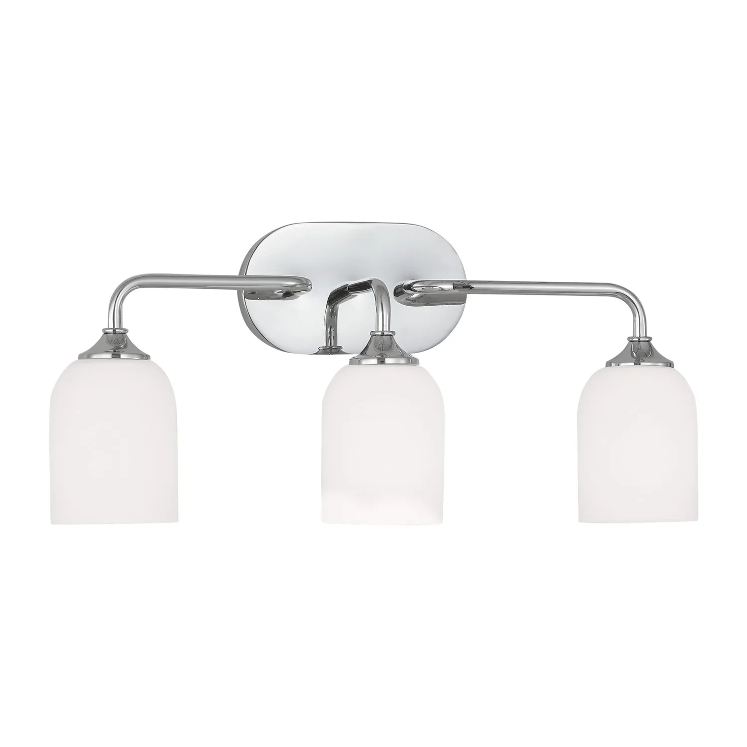 Emile 3-Light Vanity in Chrome