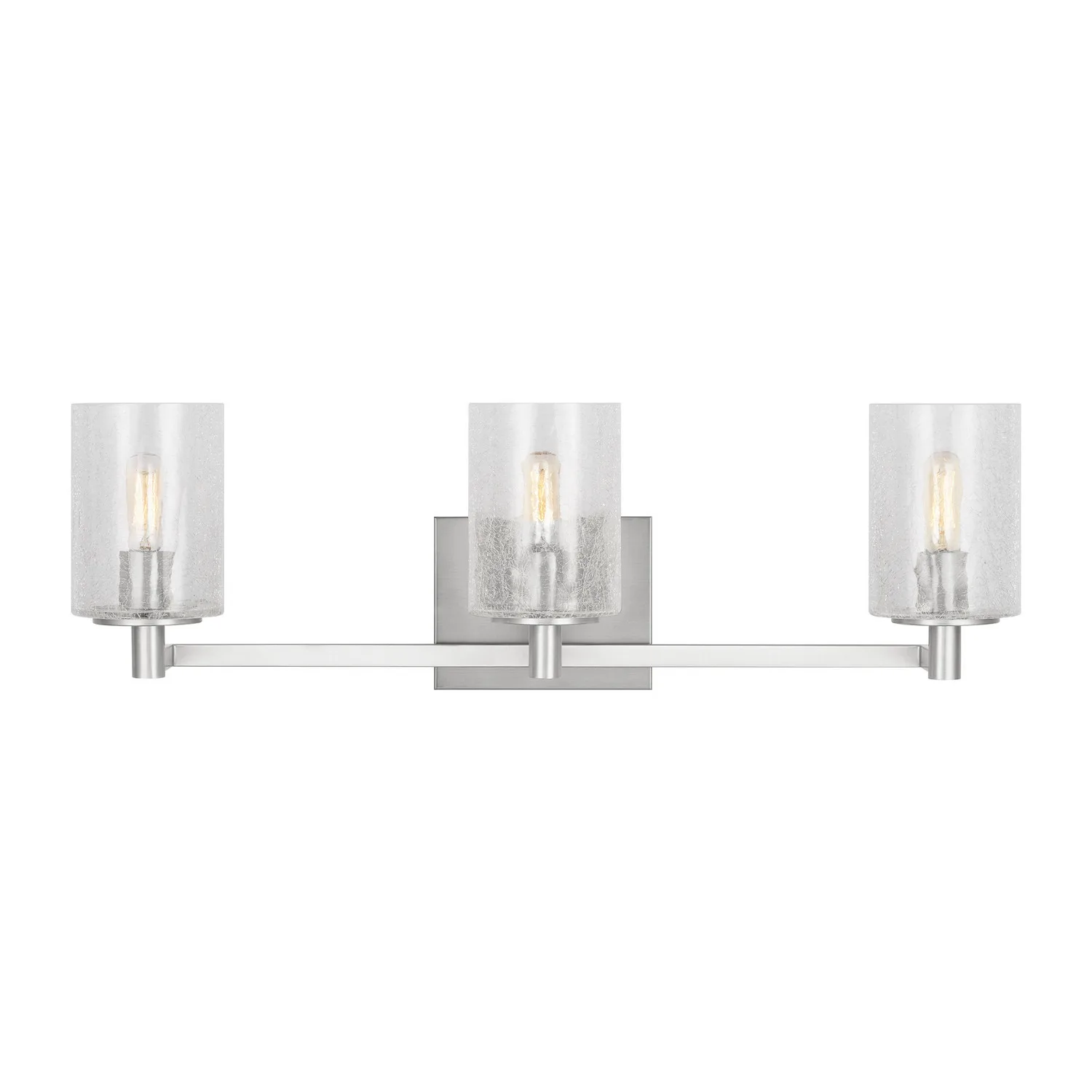 Parker Three Light Wall / Bath in Brushed Steel