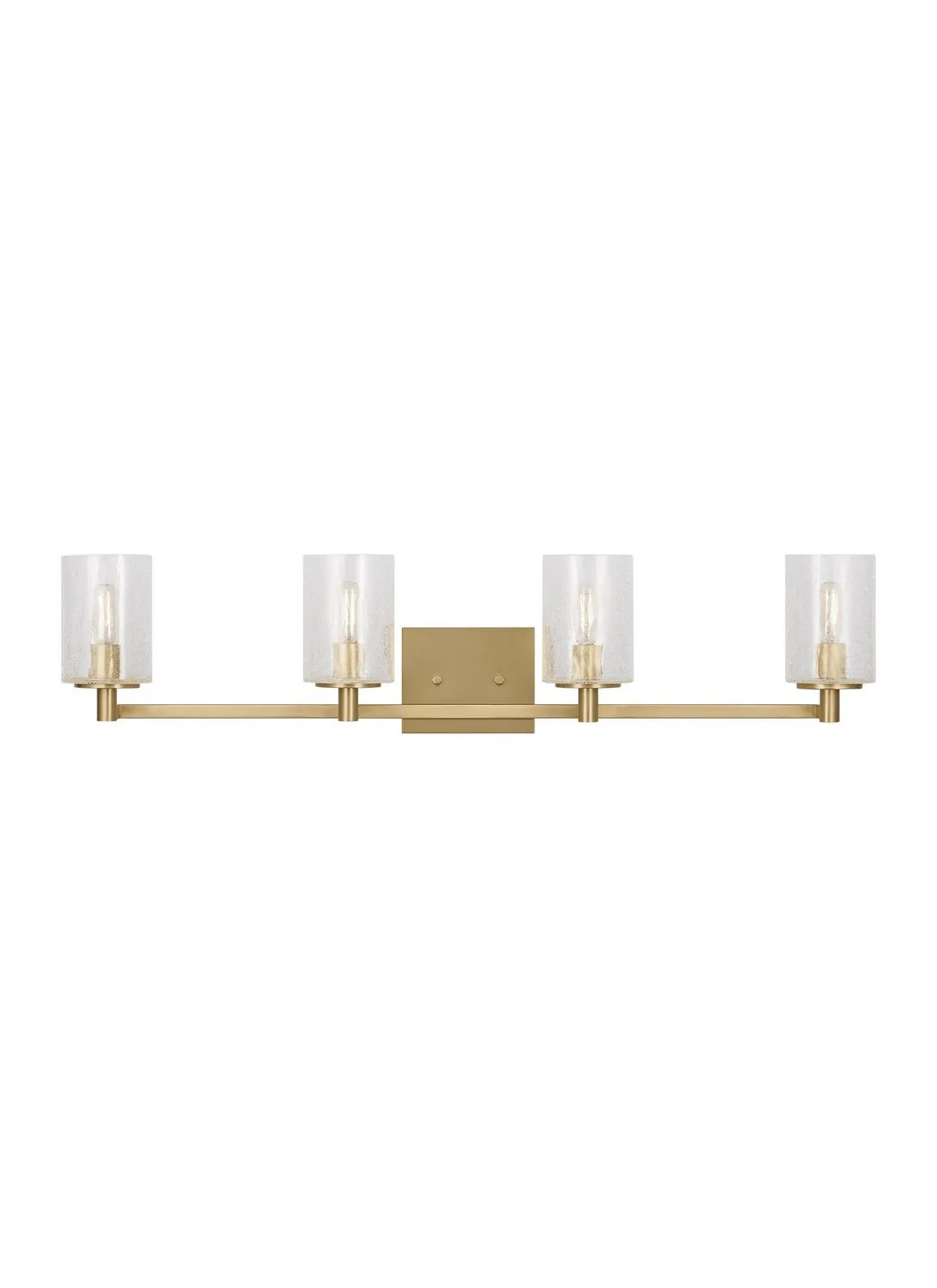 Parker Four Light Wall / Bath in Satin Brass