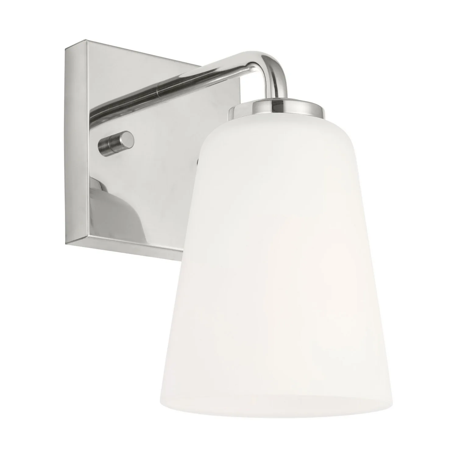 Miles 1-Light Vanity Sconce in Chrome