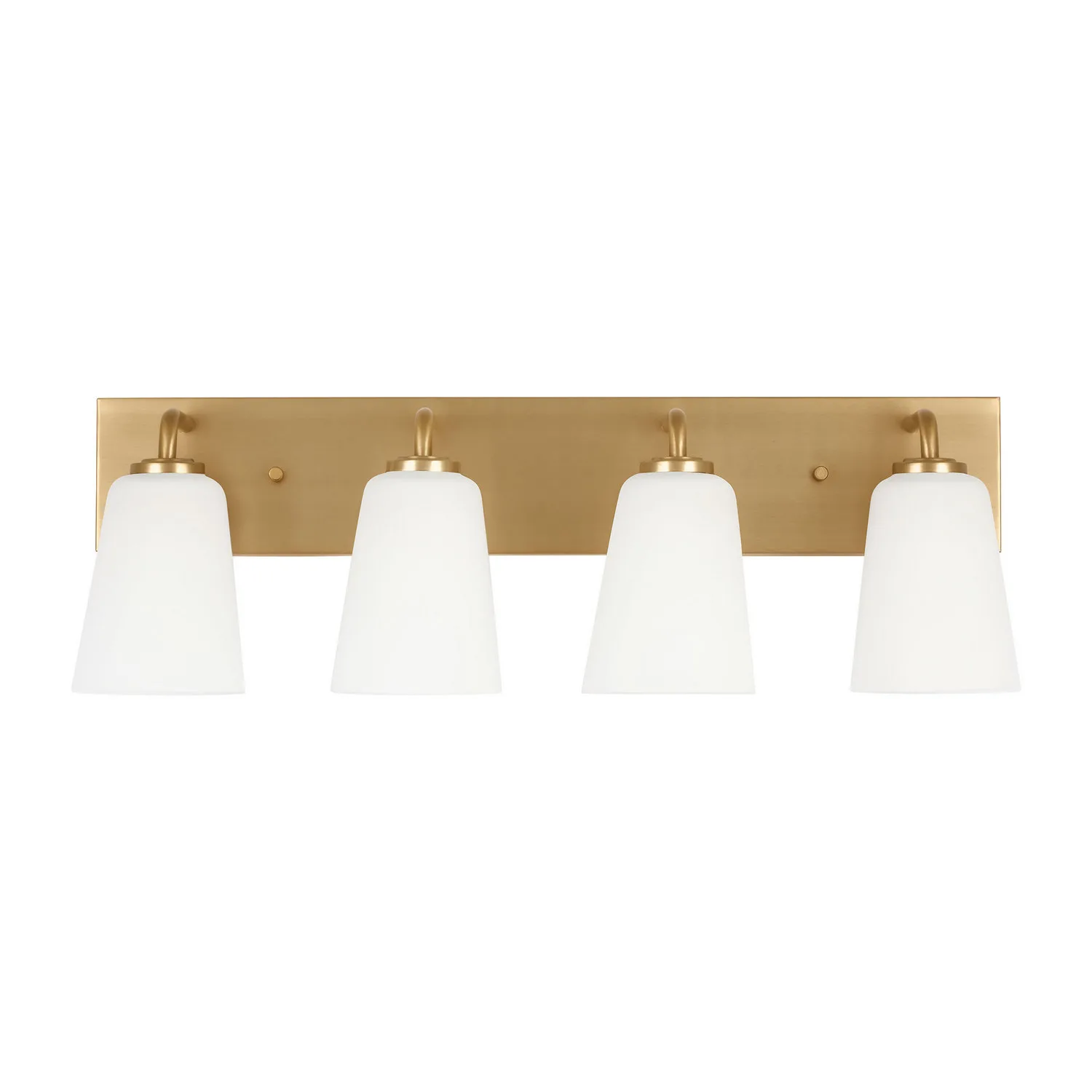 Miles 4-Light Vanity in Satin Brass