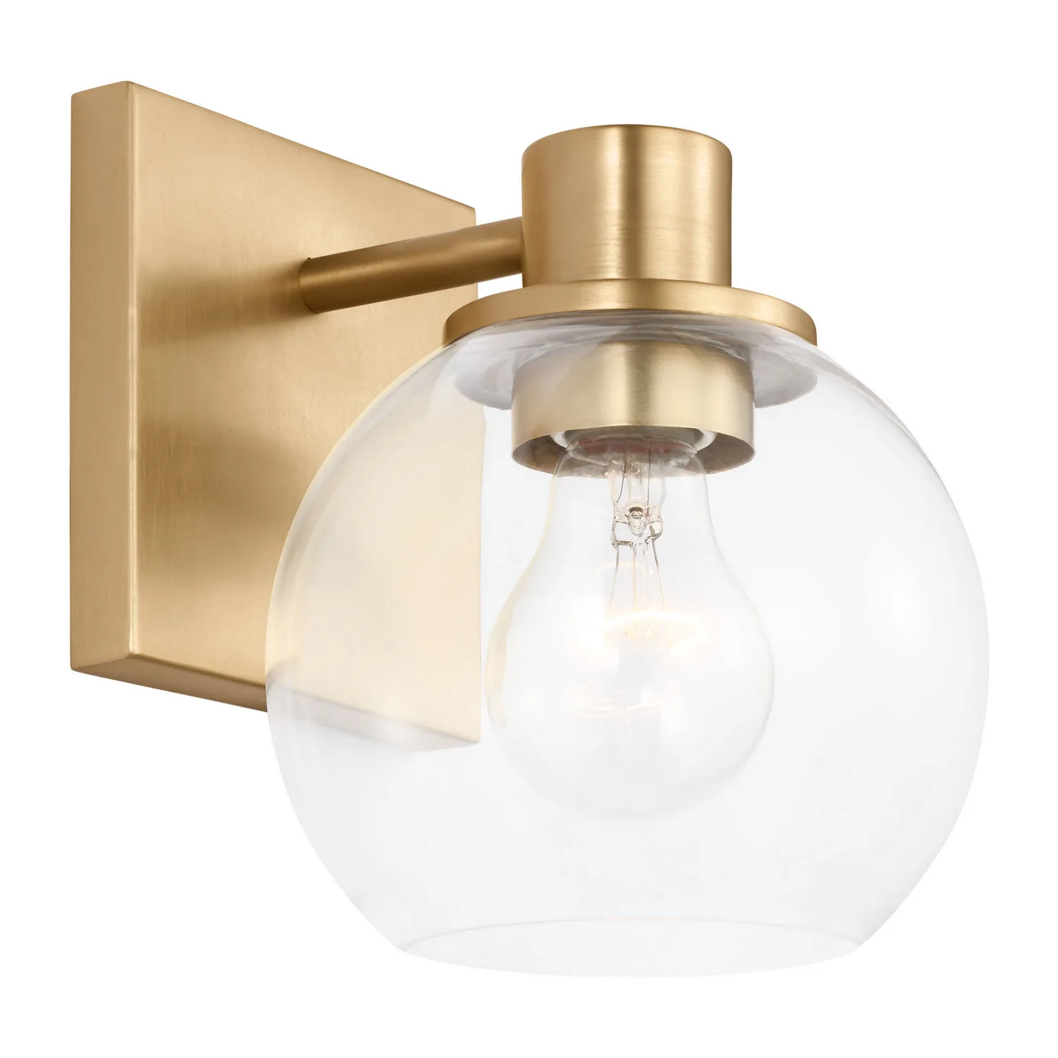 Rito Bath in Satin Brass