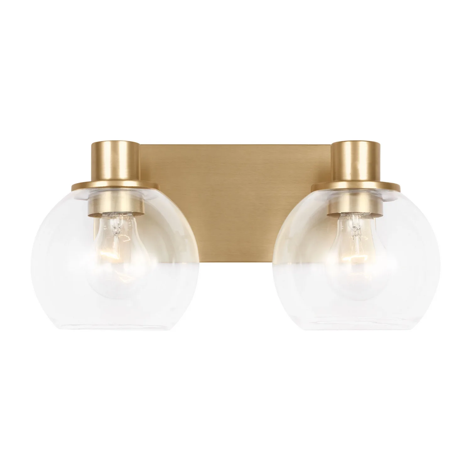 Rito Bath in Satin Brass