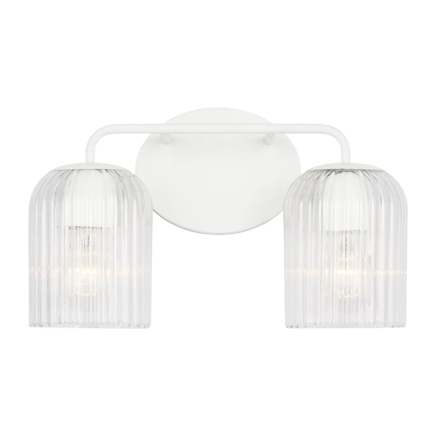 Eisele Two Light Vanity in Matte White