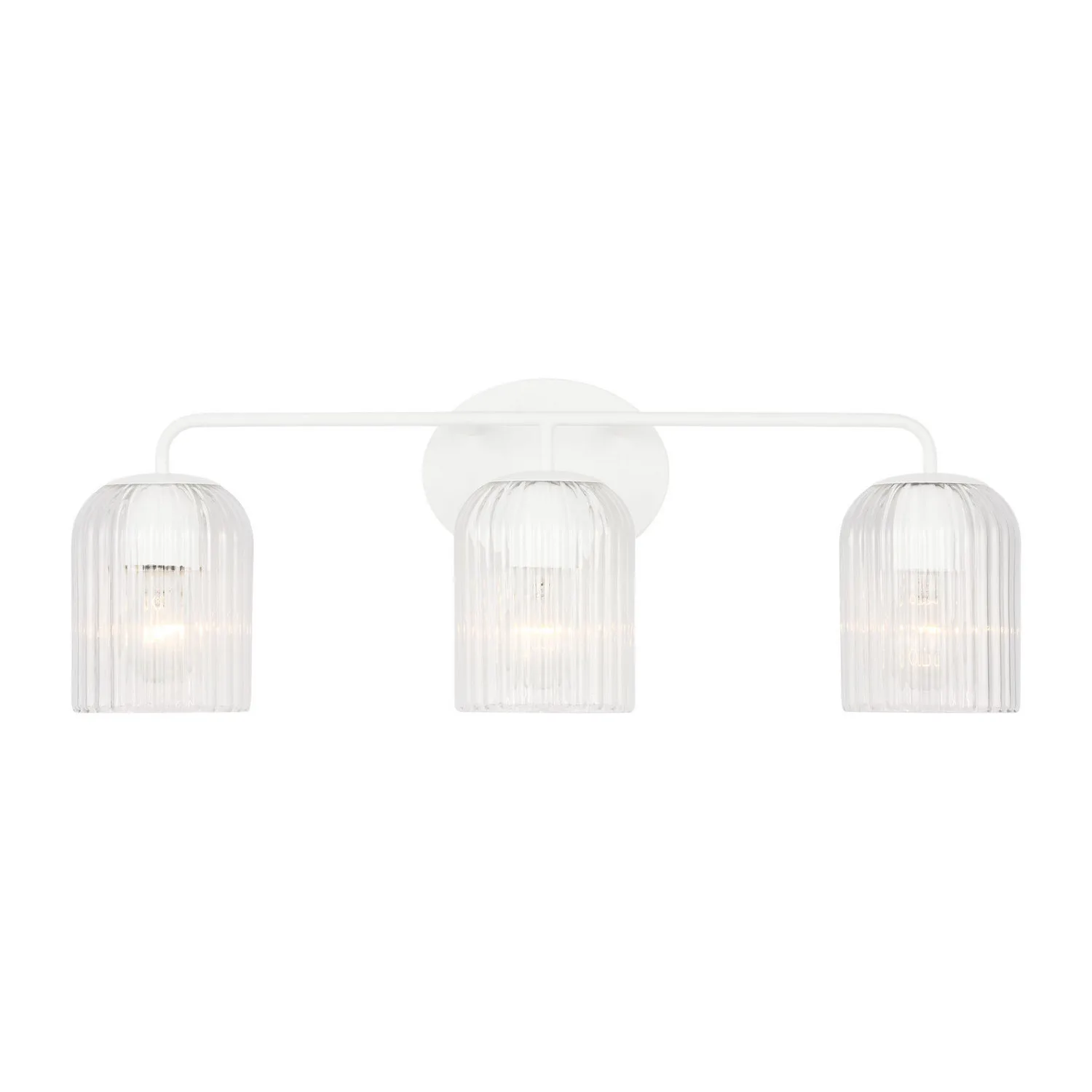 Eisele Three Light Vanity in Matte White