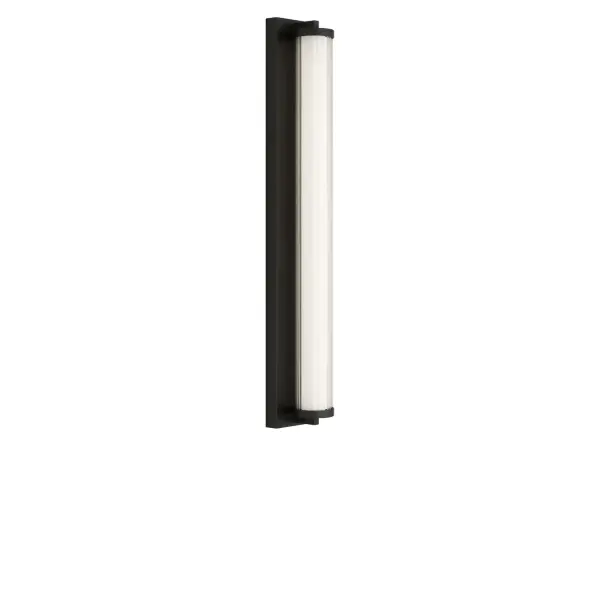 Collection: Weston Rooms: Bathroom, Bedroom, Entry Room/Hallway Finish: Midnight Black Glass: Transparent Polycarbonate Shade Width: 28.00" Height: 4.25" Length: 3.87" Weight: 6.00 lb Extension from Wall: 3.87" Canopy: DP:1" W:28" H:4.25" Rectangle Bulbs Included Maximum Wattage: 24.00 W Bulb Base: Dedicated Light Source: LED Light Output: 1500.00 lm Color Temperature: 2700 K CRI: 90 Voltage: 120.00 V Material: Aluminum Country of Origin: Thailand Safety Listing: ETL Safety Rating: DAMP ADA Title 24 LED Spec Sheet
