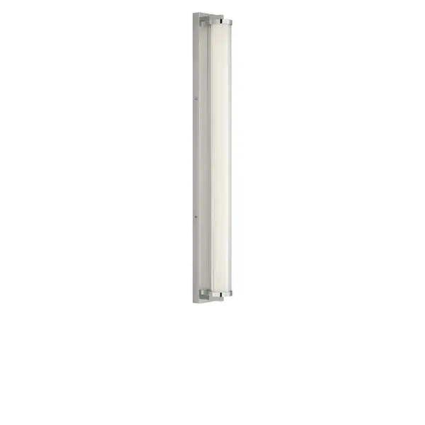 Collection: Weston Rooms: Bathroom, Bedroom, Entry Room/Hallway Finish: Chrome Glass: Transparent Polycarbonate Shade Width: 34.00" Height: 4.25" Length: 3.87" Weight: 7.00 lb Extension from Wall: 3.87" Canopy: DP:1" W:34" H:4.25" Rectangle Bulbs Included Maximum Wattage: 32.00 W Bulb Base: Dedicated Light Source: LED Light Output: 2000.00 lm Color Temperature: 2700 K CRI: 90 Voltage: 120.00 V Material: Aluminum Country of Origin: Thailand Safety Listing: ETL Safety Rating: DAMP ADA Title 24 LED Spec Sheet
