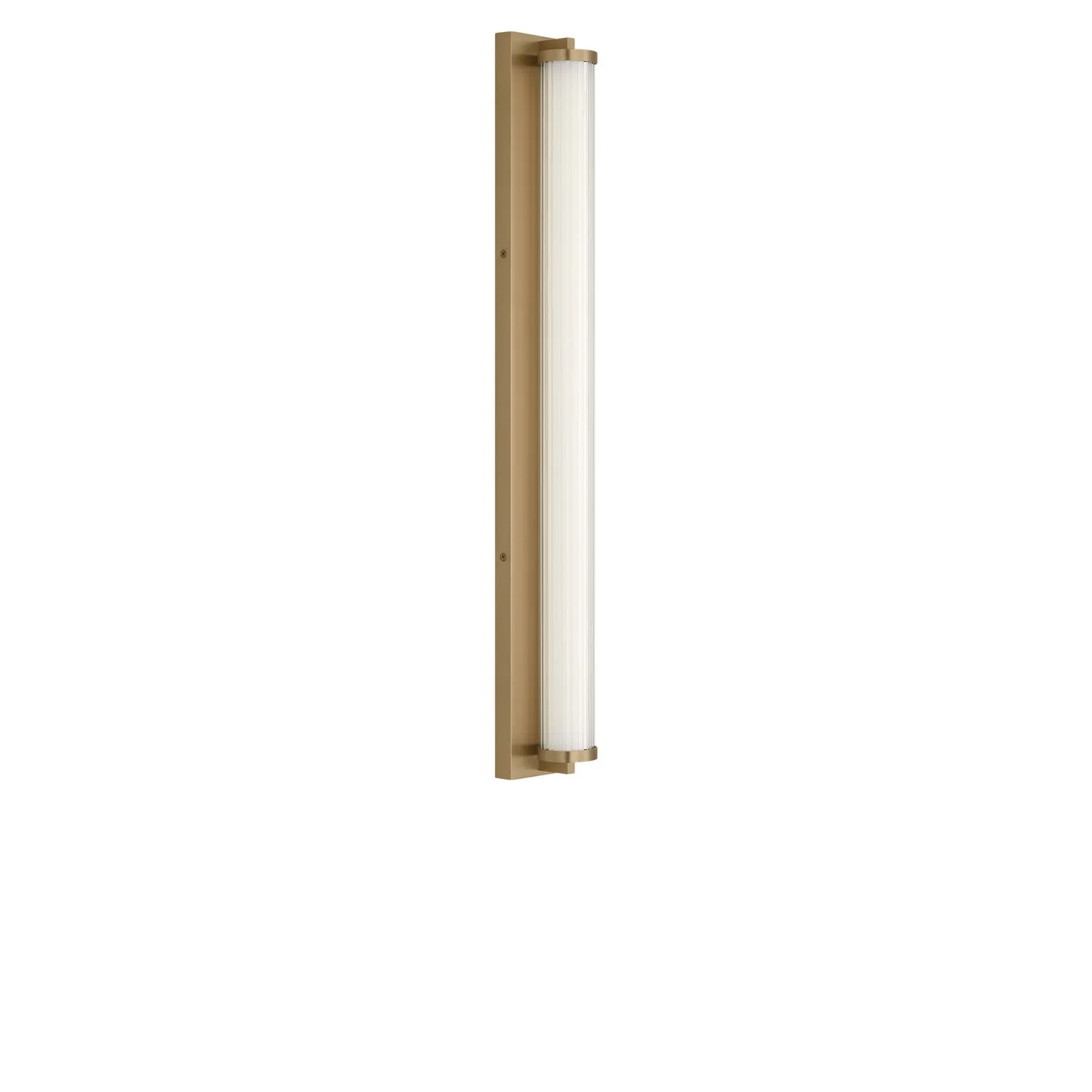 Weston LED Vanity in Satin Brass
