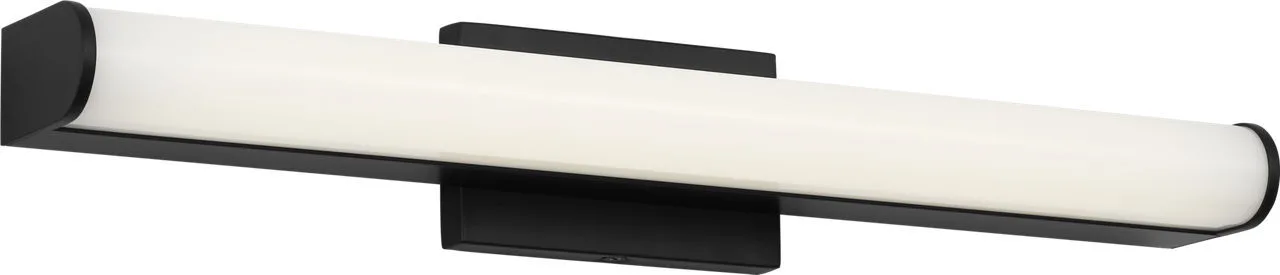Cavitt LED Vanity Light in Midnight Black