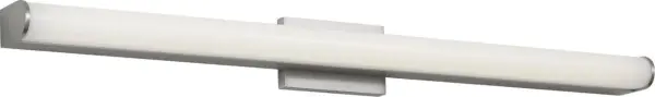 Collection: Cavitt Rooms: Bathroom, Bedroom, Entry Room/Hallway Finish: Brushed Nickel Glass: Polycarbonate Width: 30.00" Height: 3.00" Length: 3.10" Weight: 3.00 lb Extension from Wall: 3.10" Canopy: DP:0.6" W:5" H:3" Rectangle Bulbs Included Maximum Wattage: 30.50 W Bulb Base: Dedicated Light Source: LED Light Output: 2000.00 lm Color Temperature: 2700 K CRI: 90 Voltage: 120.00 V Material: Aluminum Country of Origin: Thailand Safety Listing: ETL Safety Rating: DAMP ADA Title 24 LED Spec Sheet