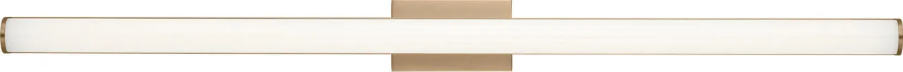 Cavitt LED Vanity in Satin Brass