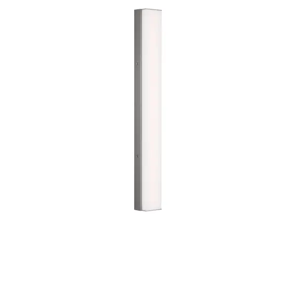 Collection: Panna Rooms: Bathroom, Bedroom, Entry Room/Hallway Finish: Brushed Nickel Glass: White Acrylic Diffusor Width: 24.00" Height: 3.00" Length: 1.87" Weight: 3.00 lb Extension from Wall: 1.87" Canopy: DP:1.87" W:24" H:3" Rectangle Bulbs Included Maximum Wattage: 25.00 W Bulb Base: Dedicated Light Source: LED Light Output: 1800.00 lm Color Temperature: 2700 K CRI: 90 Voltage: 120.00 V Material: Aluminum Country of Origin: Thailand Safety Listing: ETL Safety Rating: DAMP ADA Title 24 LED Spec Sheet