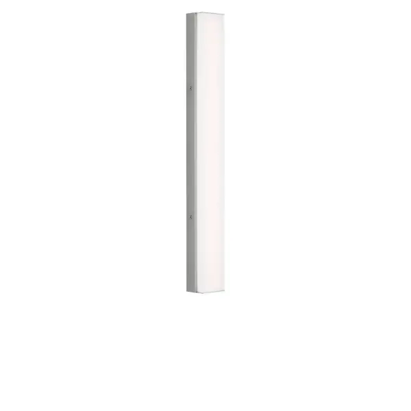 Collection: Panna Rooms: Bathroom, Bedroom, Entry Room/Hallway Finish: Chrome Glass: White Acrylic Diffusor Width: 24.00" Height: 3.00" Length: 1.87" Weight: 3.00 lb Extension from Wall: 1.87" Canopy: DP:1.87" W:24" H:3" Rectangle Bulbs Included Maximum Wattage: 25.00 W Bulb Base: Dedicated Light Source: LED Light Output: 1800.00 lm Color Temperature: 2700 K CRI: 90 Voltage: 120.00 V Material: Aluminum Country of Origin: Thailand Safety Listing: ETL Safety Rating: DAMP ADA Title 24 LED Spec Sheet