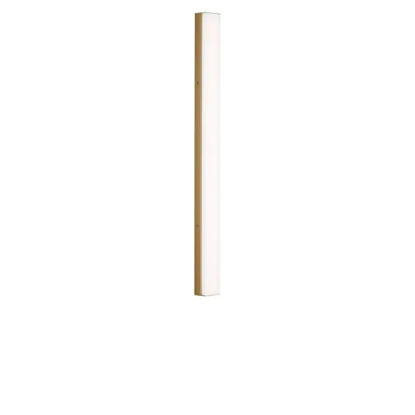 Collection: Panna Rooms: Bathroom, Bedroom, Entry Room/Hallway Finish: Satin Brass Glass: White Acrylic Diffusor Width: 36.00" Height: 3.00" Length: 1.87" Weight: 4.00 lb Extension from Wall: 1.87" Canopy: DP:1.87" W:36" H:3" Rectangle Bulbs Included Maximum Wattage: 34.00 W Bulb Base: Dedicated Light Source: LED Light Output: 2400.00 lm Color Temperature: 2700 K CRI: 90 Voltage: 120.00 V Material: Aluminum Country of Origin: Thailand Safety Listing: ETL Safety Rating: DAMP ADA Title 24 LED Spec Sheet