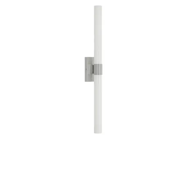 Collection: Sarco Rooms: Bathroom, Bedroom, Entry Room/Hallway Finish: Chrome Glass: White Acrylic Shade Width: 36.00" Height: 5.00" Length: 3.90" Weight: 4.00 lb Extension from Wall: 3.90" Canopy: DP:1" W:7" H:5" Rectangle Bulbs Included Maximum Wattage: 32.00 W Bulb Base: Dedicated Light Source: LED Light Output: 2400.00 lm Color Temperature: 2700 K CRI: 90 Voltage: 120.00 V Material: Aluminum Country of Origin: Thailand Safety Listing: ETL Safety Rating: DAMP ADA Title 24 LED Spec Sheet