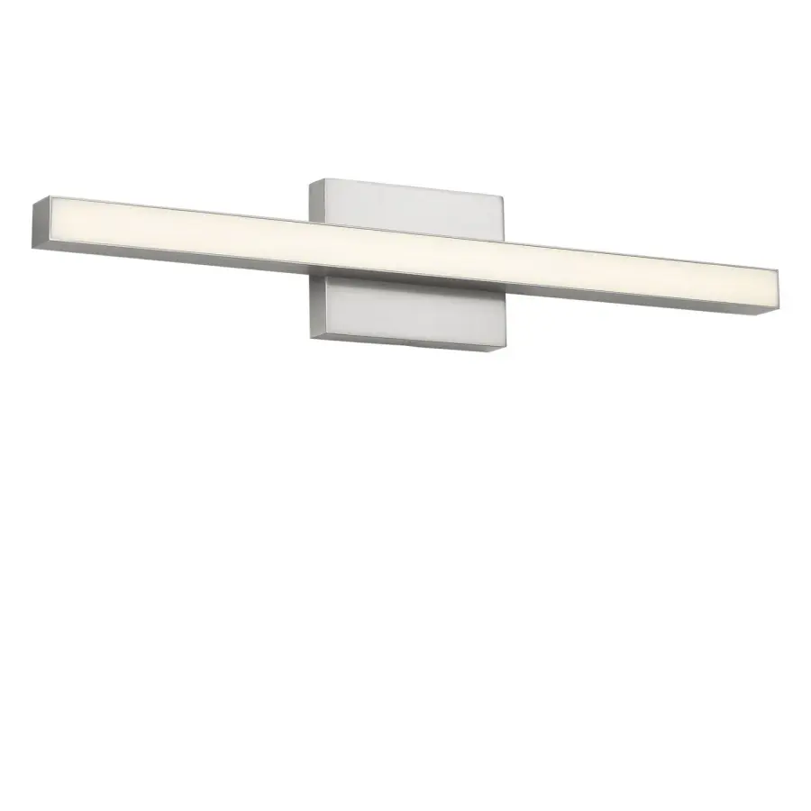 Marque LED Vanity Light in Brushed Nickel