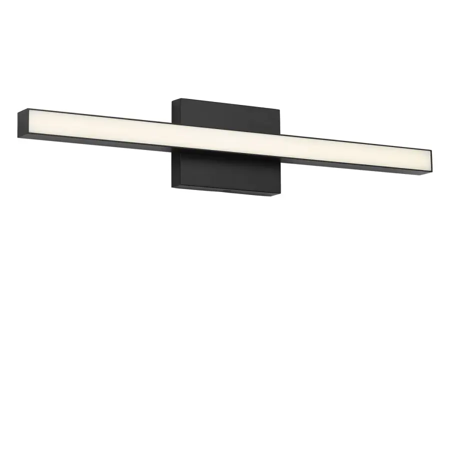 Marque LED Vanity Light in Midnight Black