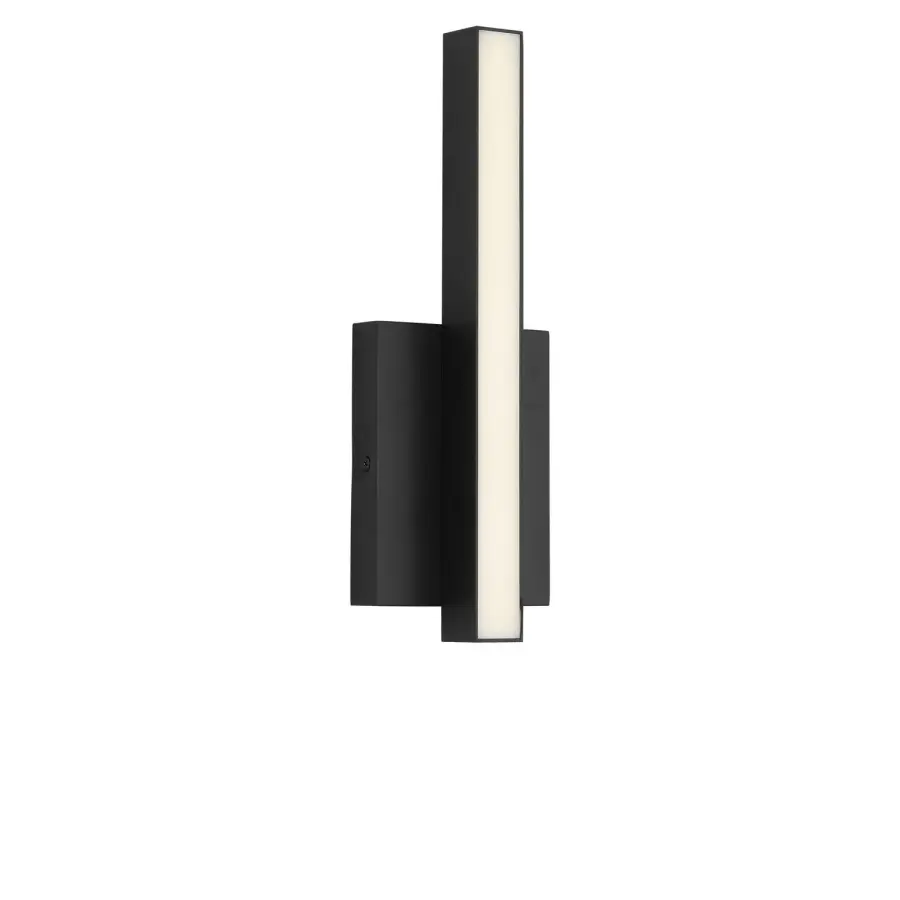 Marque LED Vanity Light in Midnight Black