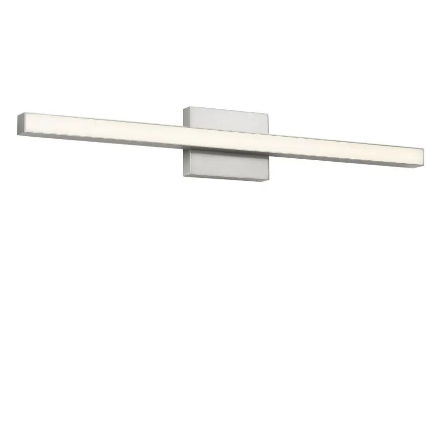 Marque LED Vanity Light in Brushed Nickel