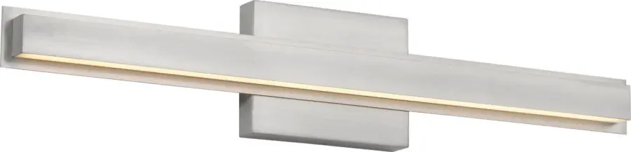 Aro LED Vanity Light in Brushed Nickel