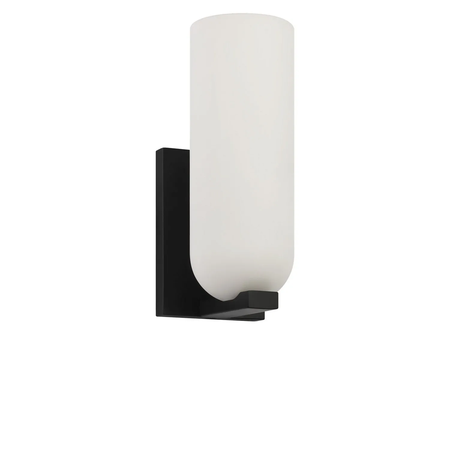 Neblina One Light Vanity in Midnight Black