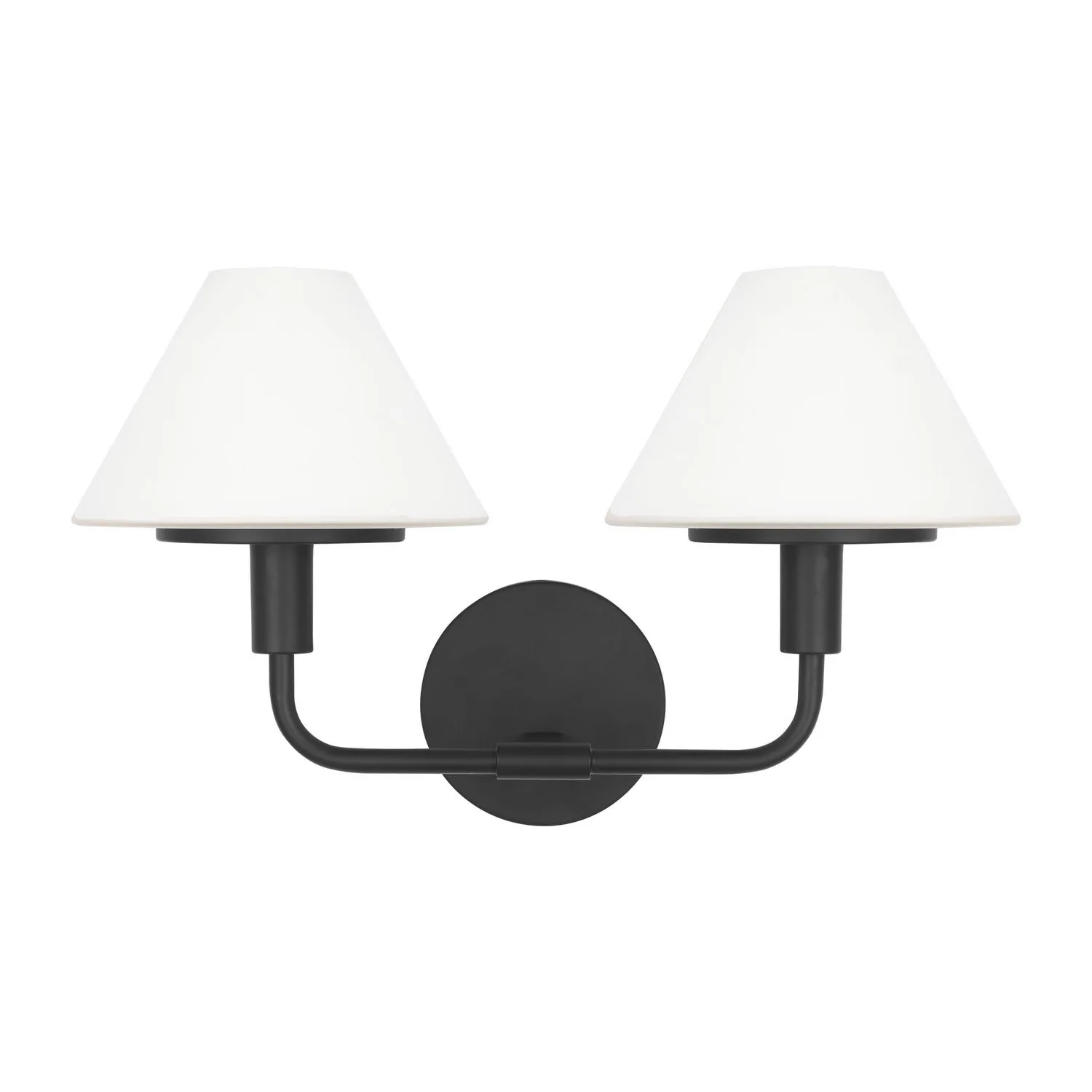 Mendota Wall Sconce in Midnight Black