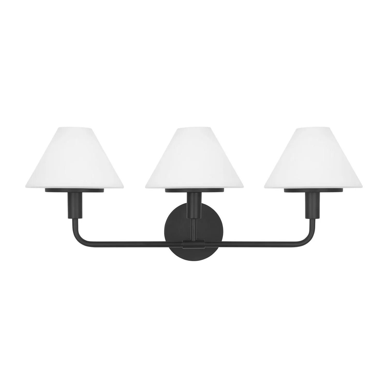Mendota Wall Sconce in Midnight Black